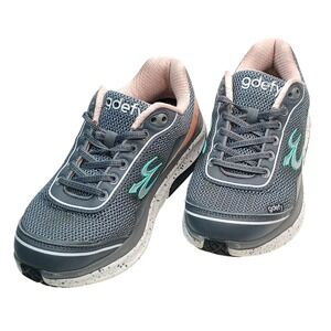 Gravity Defyer G-Defy Women Size 7.5 Grey VersoShock Walking Shoes TB9024FG-M